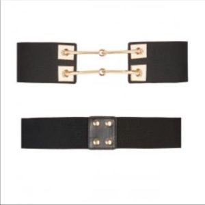 City Chic Gold Metal Knot Belt